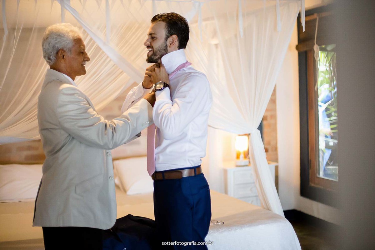 pai do noivo, casamento em arraial dajuda e trancoso pela empresa sotter fotografia