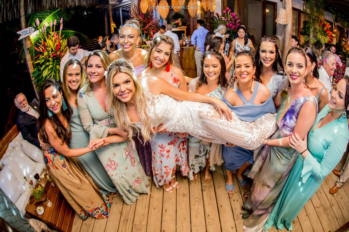 madrinhas, casamento na praia, casamento em trancoso