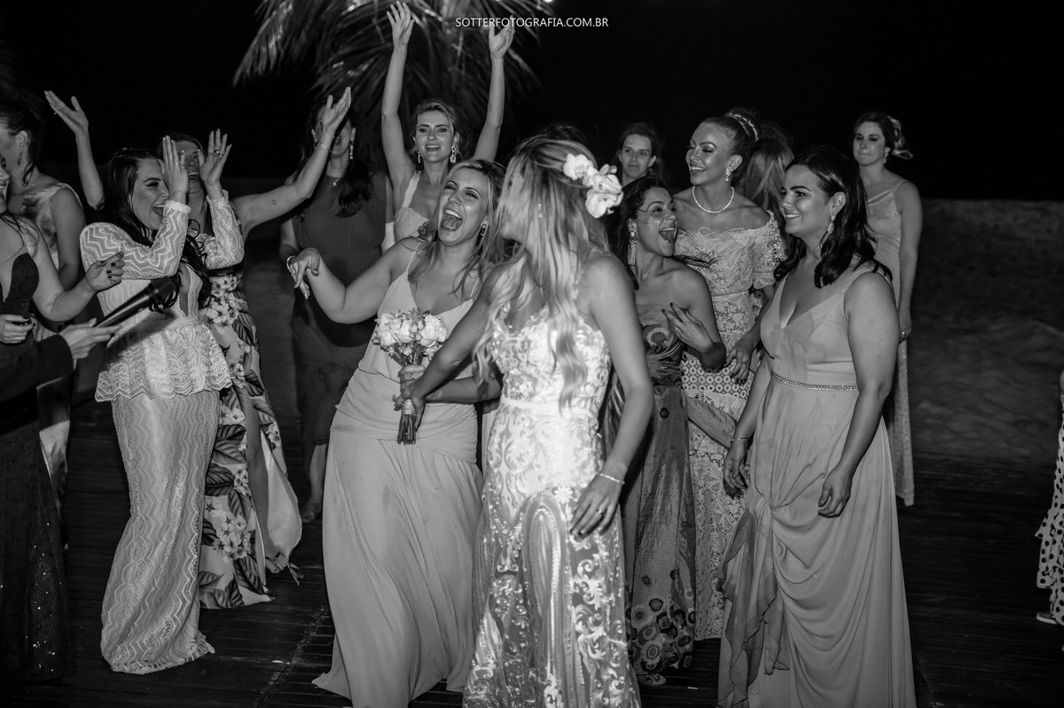 eu peguei o buque, casamento, sotter