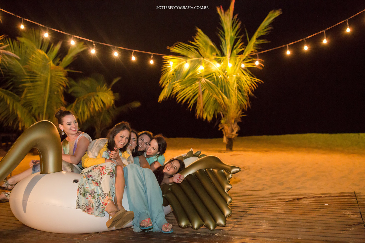 amigas e a boia, casamento trancoso