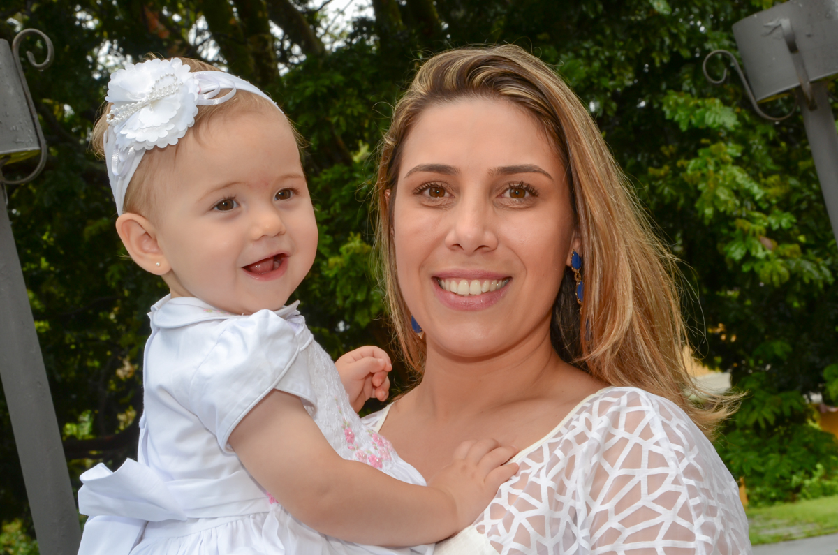 Fotografias do batizado da Stella. Fotografando batizado de menina