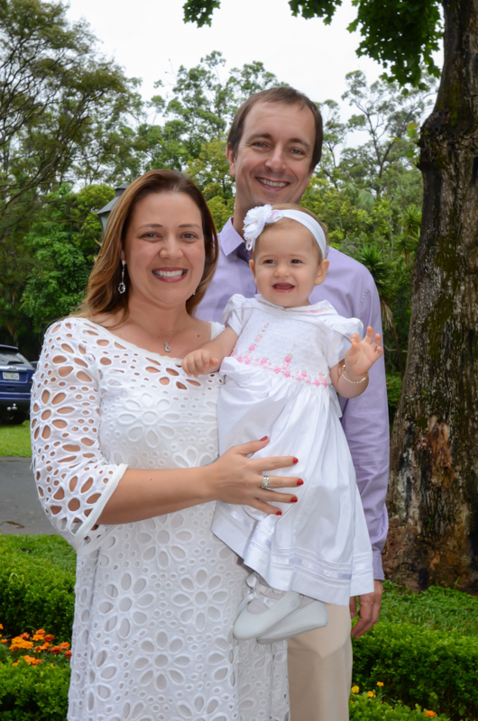 Fotografias do batizado da Stella. Fotografando batizado de menina