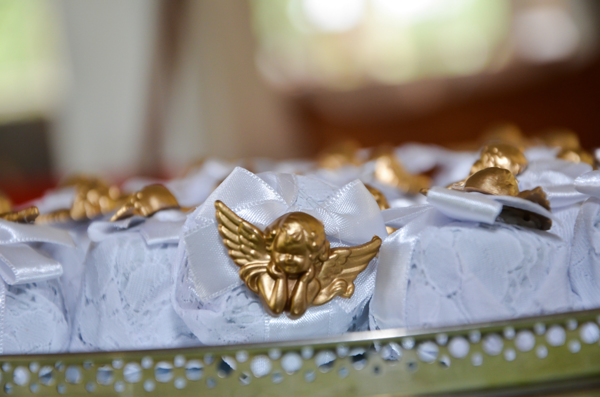 Detalhes - Fotografias do batizado da Stella. Fotografando batizado de menina