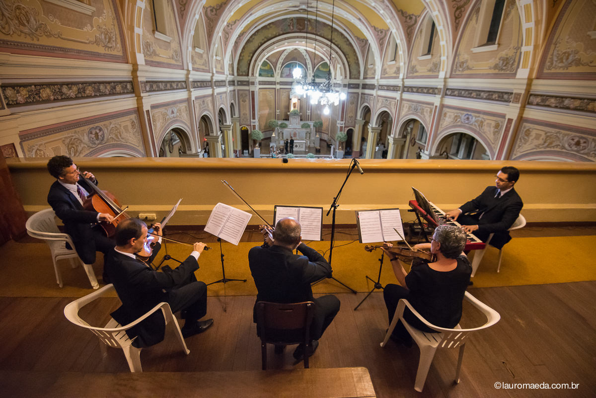 Músicos do casamento da Camila e Antonio