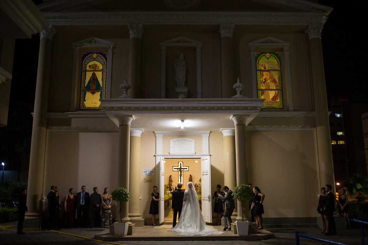 Cerimônia na Igreja do Colégio Catarinense