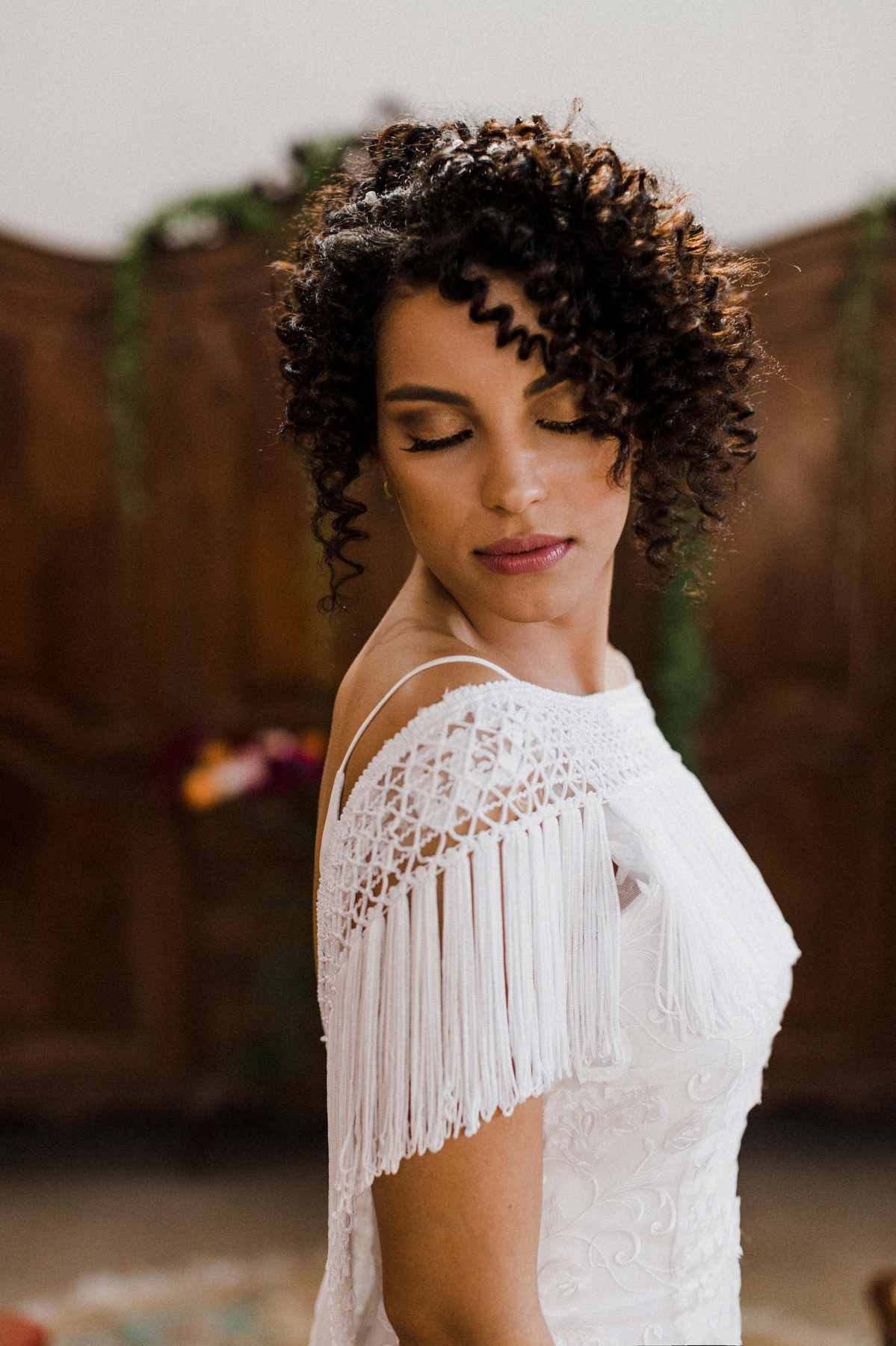 Noiva do editorial. Foto feita pelo fotógrafo de casamento Gabriel Pelaquim.