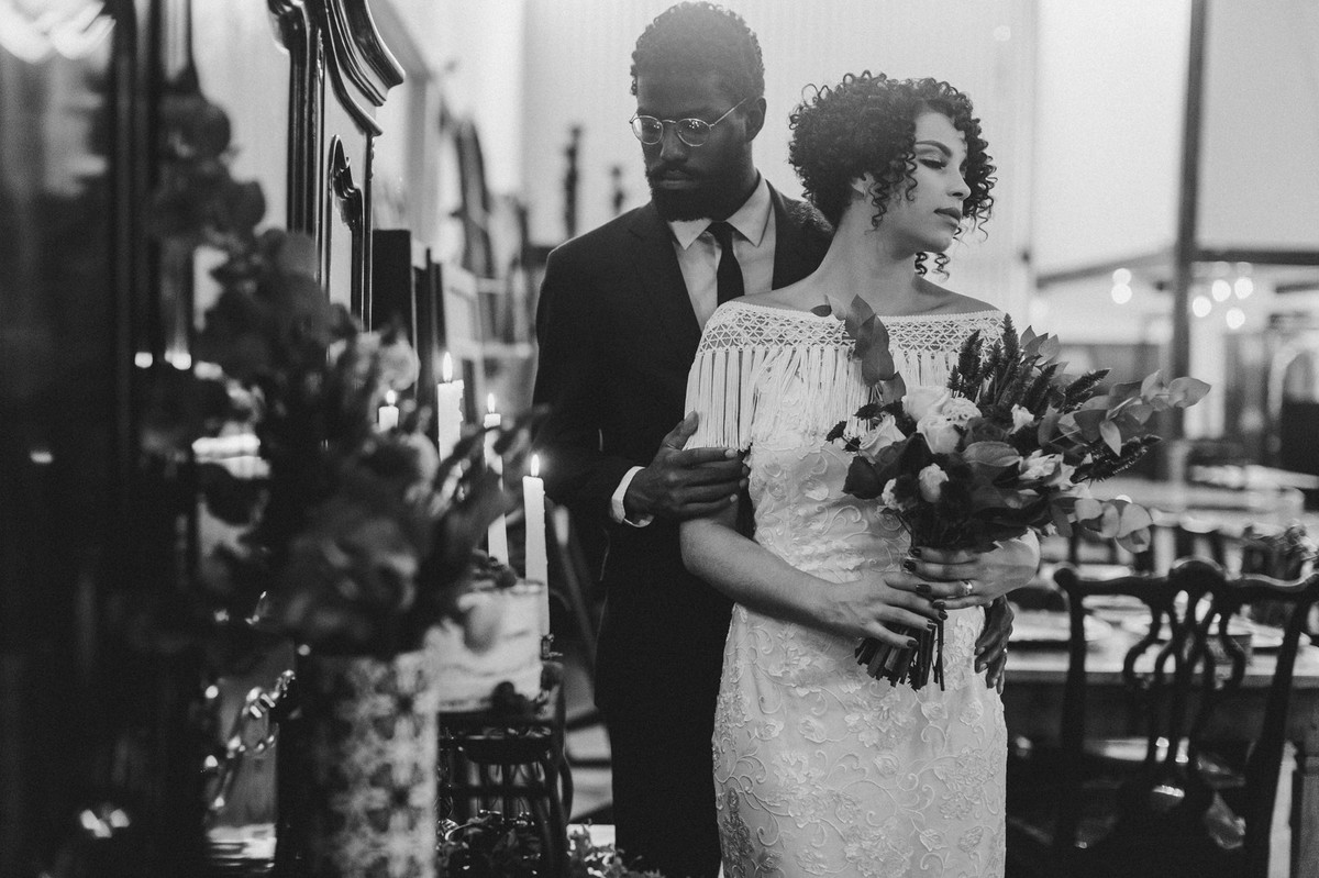 Noivos do editorial. Foto feita pelo fotógrafo de casamento Gabriel Pelaquim.