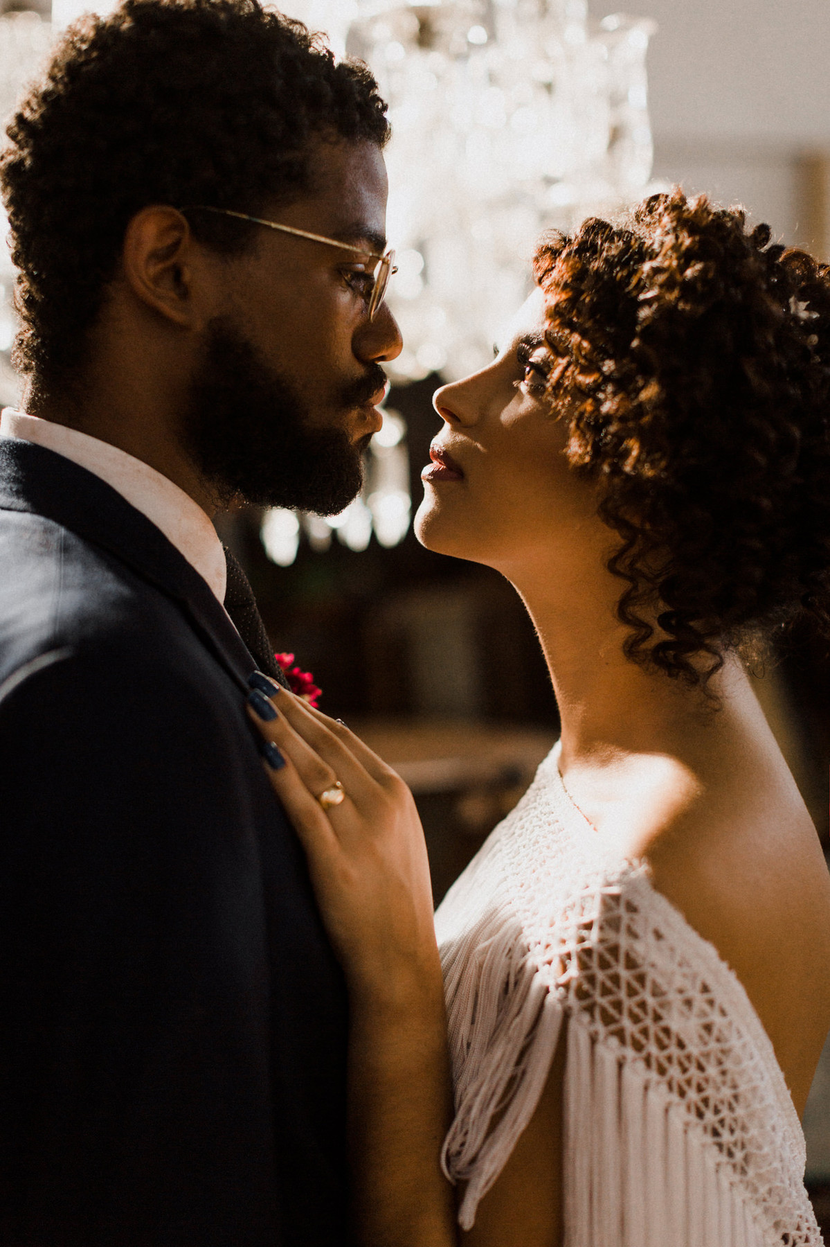 Noivos do editorial. Foto feita pelo fotógrafo de casamento Gabriel Pelaquim.