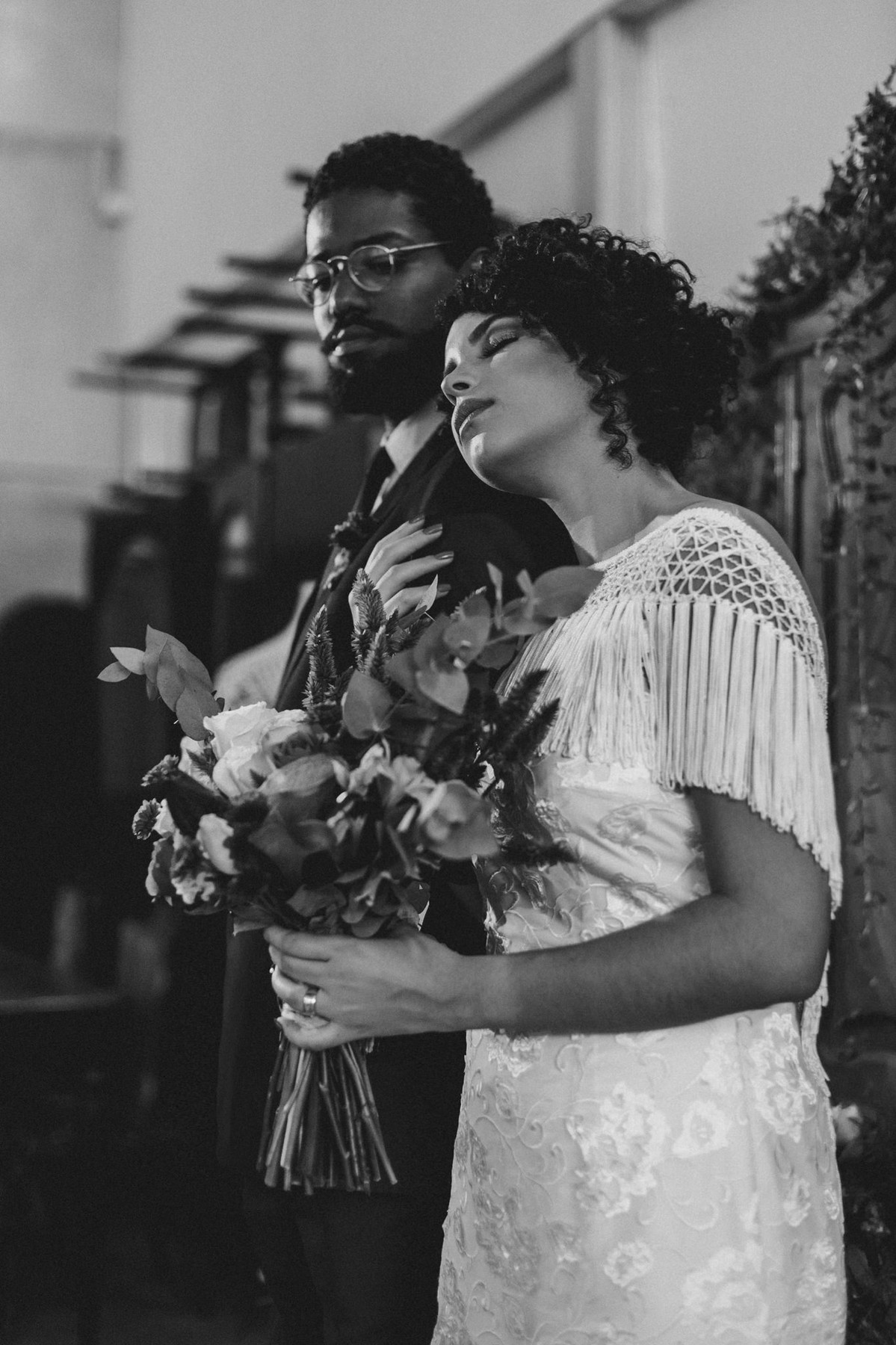 Noivos do editorial. Foto feita pelo fotógrafo de casamento Gabriel Pelaquim.