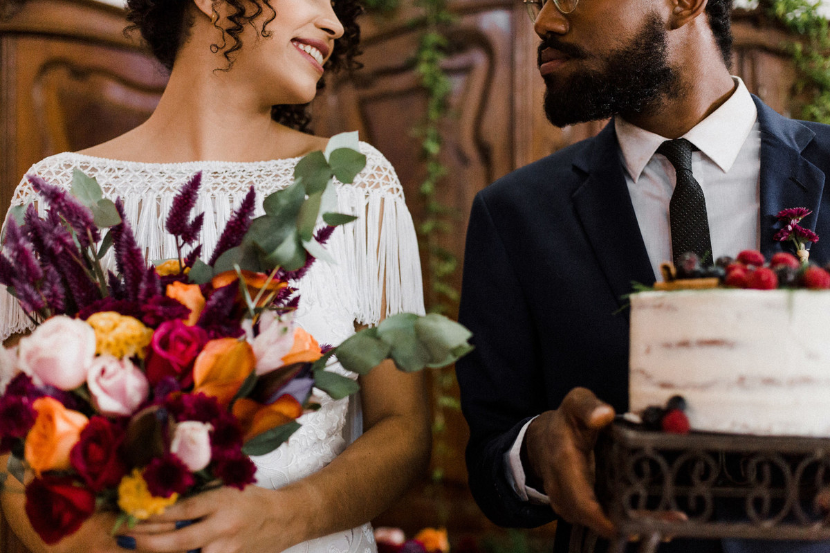Noivos do editorial. Foto feita pelo fotógrafo de casamento Gabriel Pelaquim.