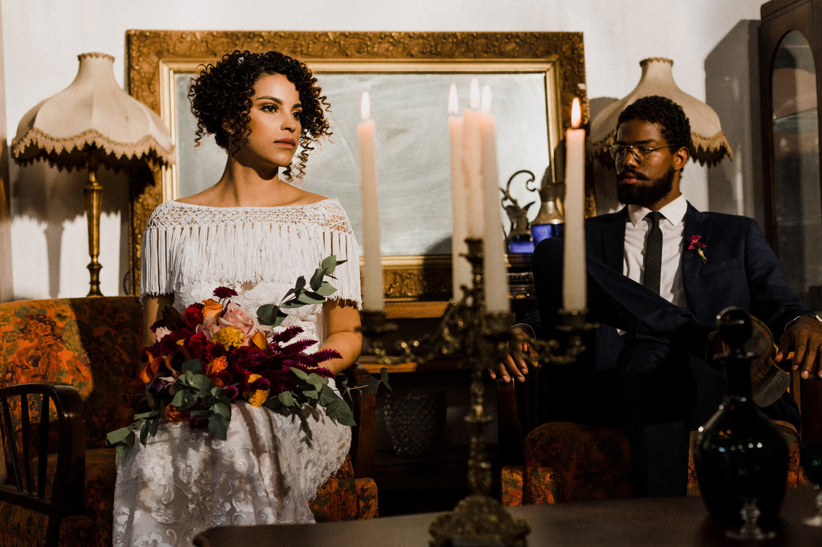 Noivos do editorial. Foto feita pelo fotógrafo de casamento Gabriel Pelaquim.