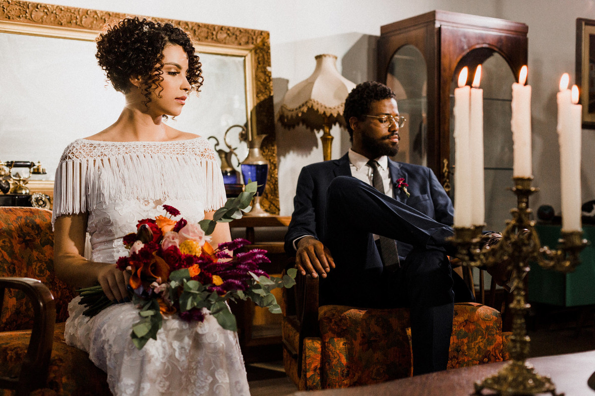 Noivos do editorial. Foto feita pelo fotógrafo de casamento Gabriel Pelaquim.