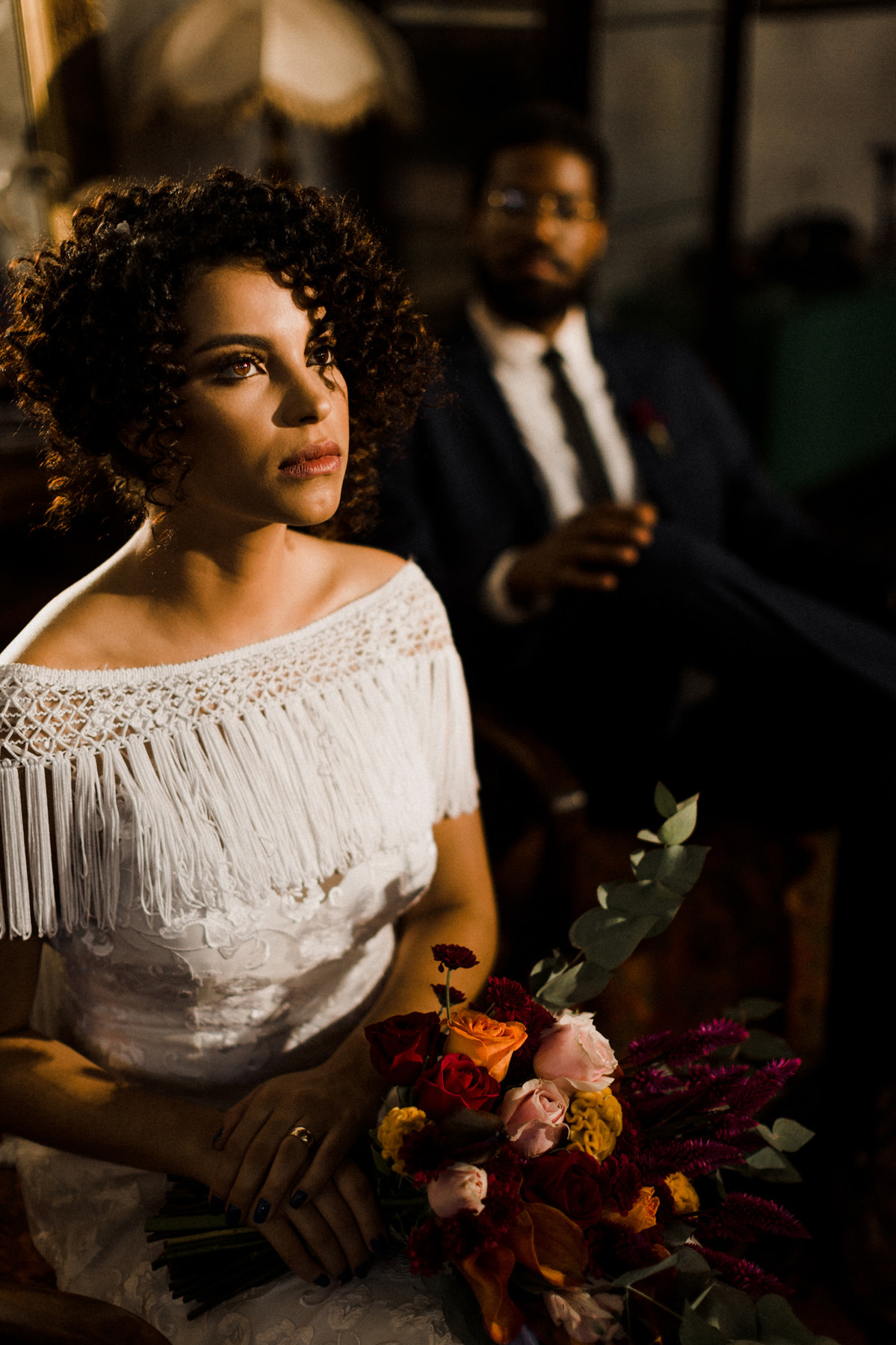 Noivos do editorial. Foto feita pelo fotógrafo de casamento Gabriel Pelaquim.