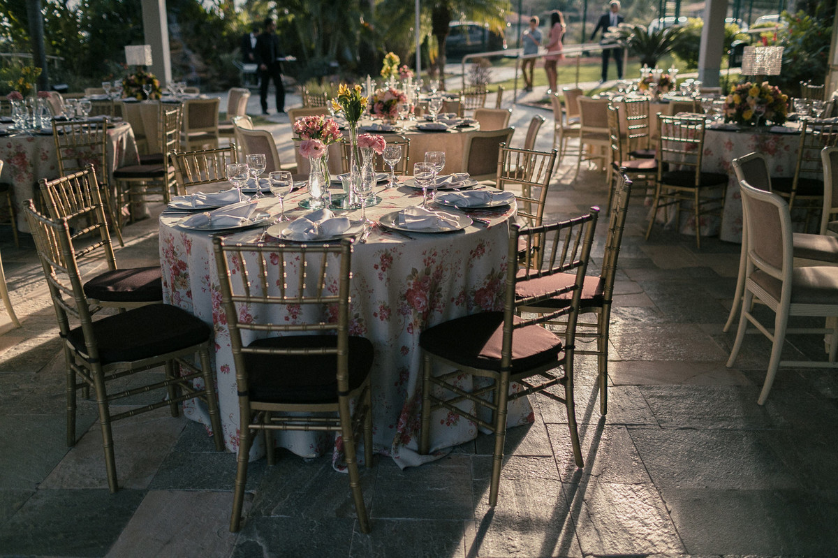 Decoração do casamento no espaço Porto Vitória