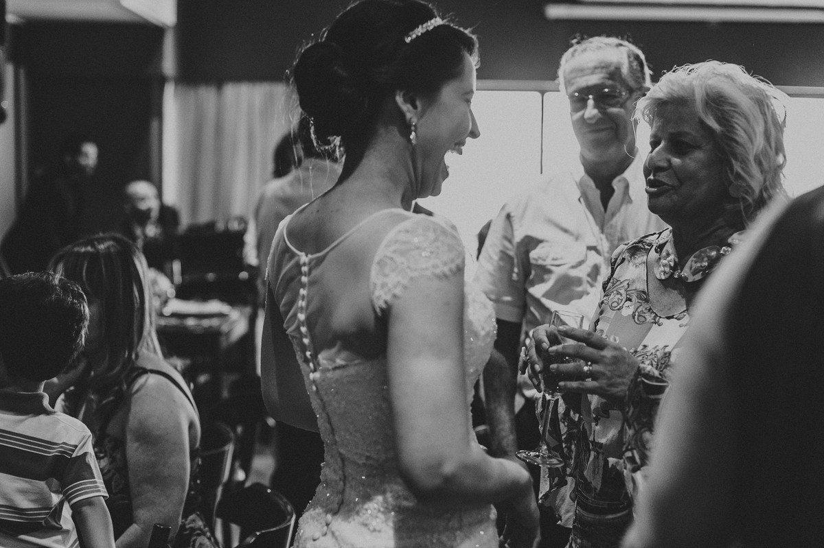 Casamento do casal Aline e João no Restaurante Coco Bambu