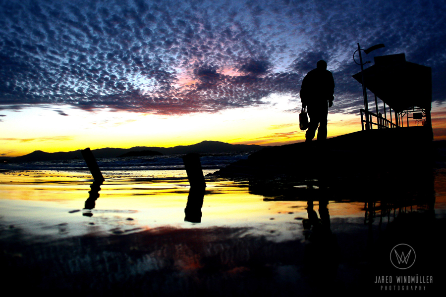 fisher man in canasvieiras south of brazil