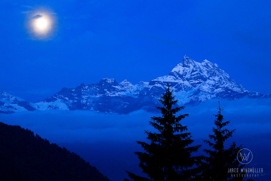 full moon in gryon