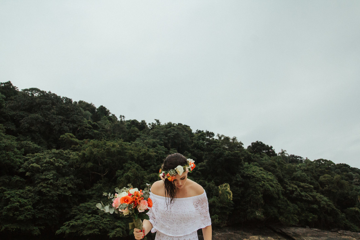 NOIVA COM O BUQUE FOTOGRAFIA DE CASAMENTO SP JESSIKA E JAISSON