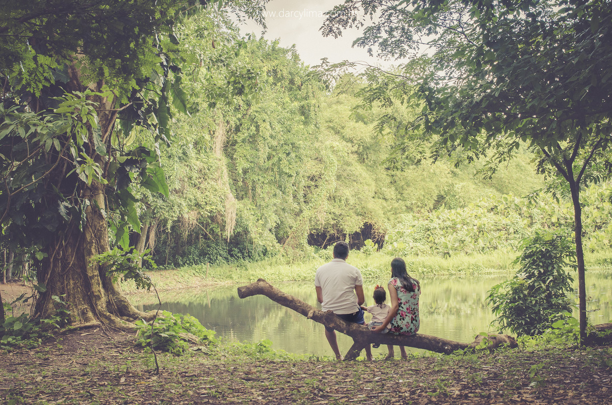 retrato de família no jardim botânico de joão pessoa