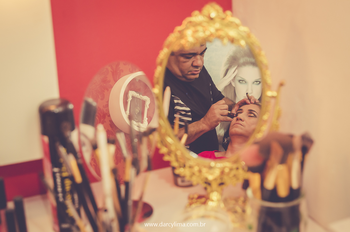 making of da noiva no salao Dona Capelli