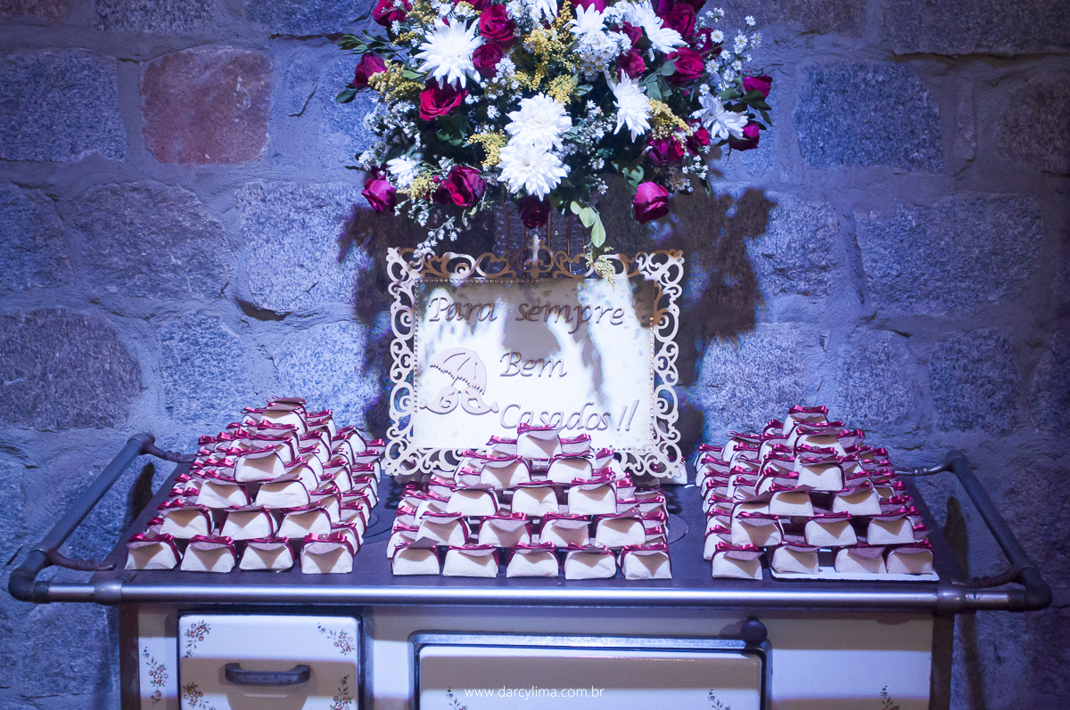 decoração do casamento