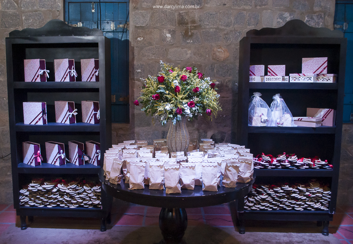 decoração do casamento
