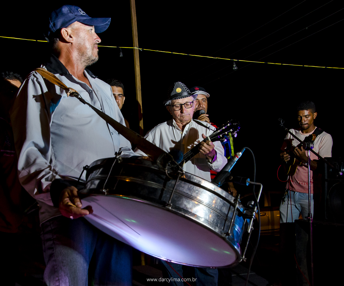 banda animando a festa