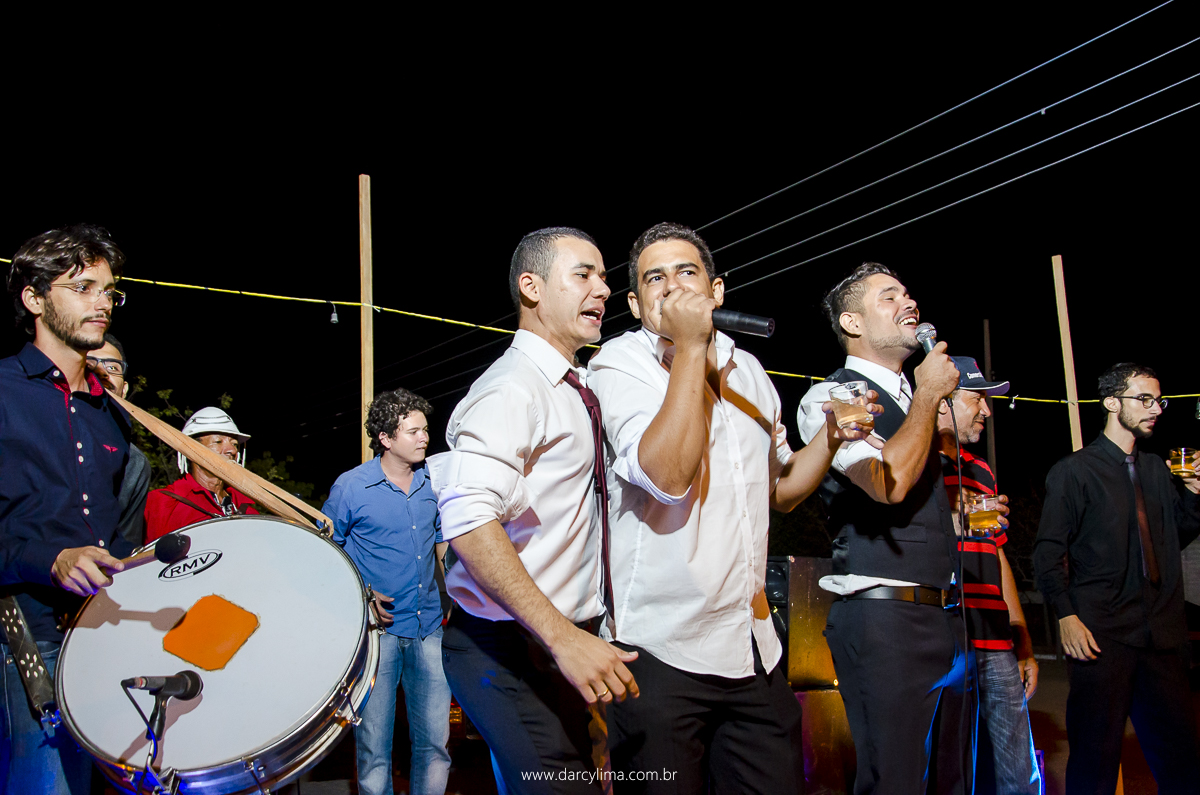 convidados cantando