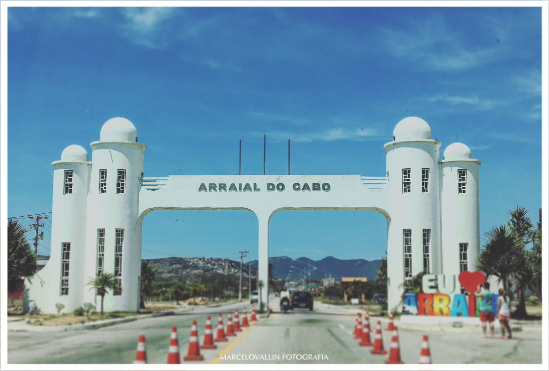 Foto do Portal de Arraial do Cabo