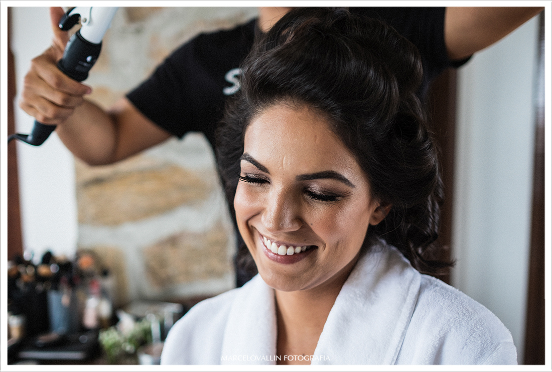 Foto do Making of da Noiva Thabata em Arraial do cabo