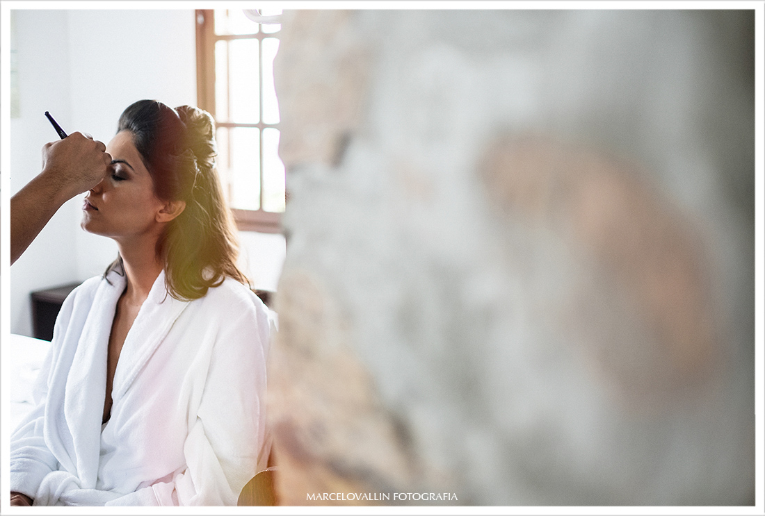 Foto do Making of da Noiva Arraial