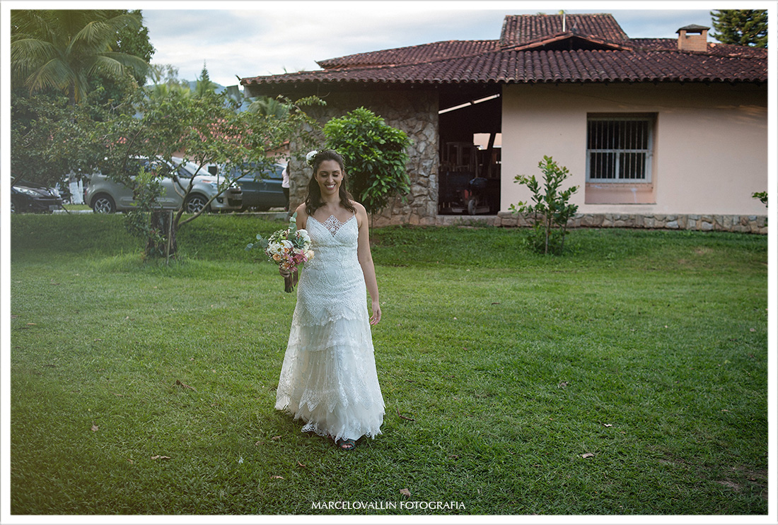 Casamento no Campo RJ, noiva no campo