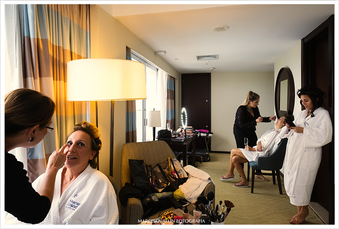 Making of noiva - Hotel Sheraton São Conrado RJ