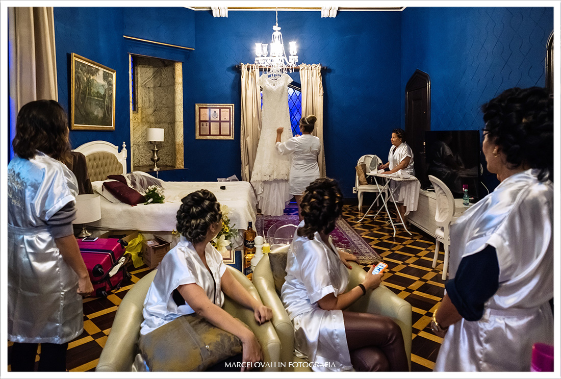 Fotografia de casamento no castelo de Itaipava