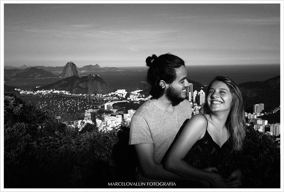 foto de ensaio pré casamento Mirante Dona Marta RJ