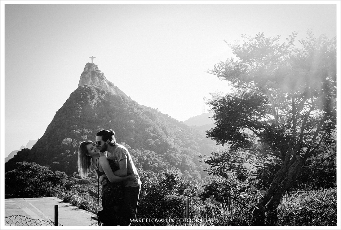 Fotografia de ensaio Casal no Rio de Janeiro, Mirante do Dona Marta