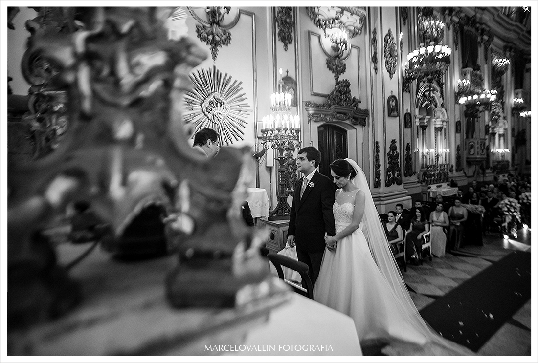 Foto de Casamento - Noivos no altar