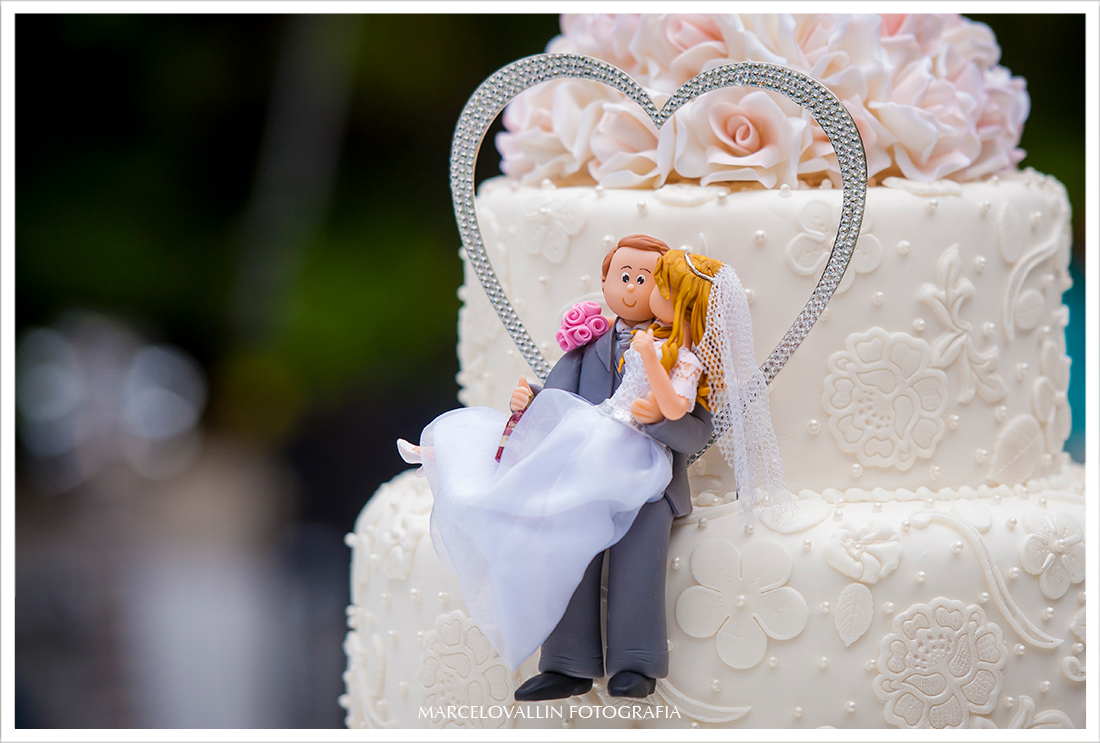 Foto de Casamento RJ - Decoração de Casamento - Bolo de Casamento