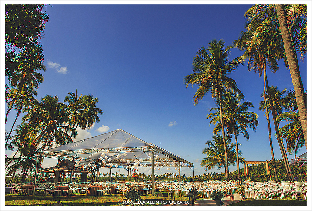 Fotografia de Casamento - Decoração de casamento estilo Rustico - Praia dos Carneiros PE