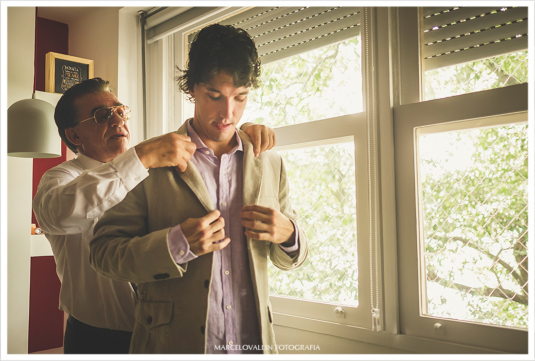 Fotos de Casamento making of noivo
