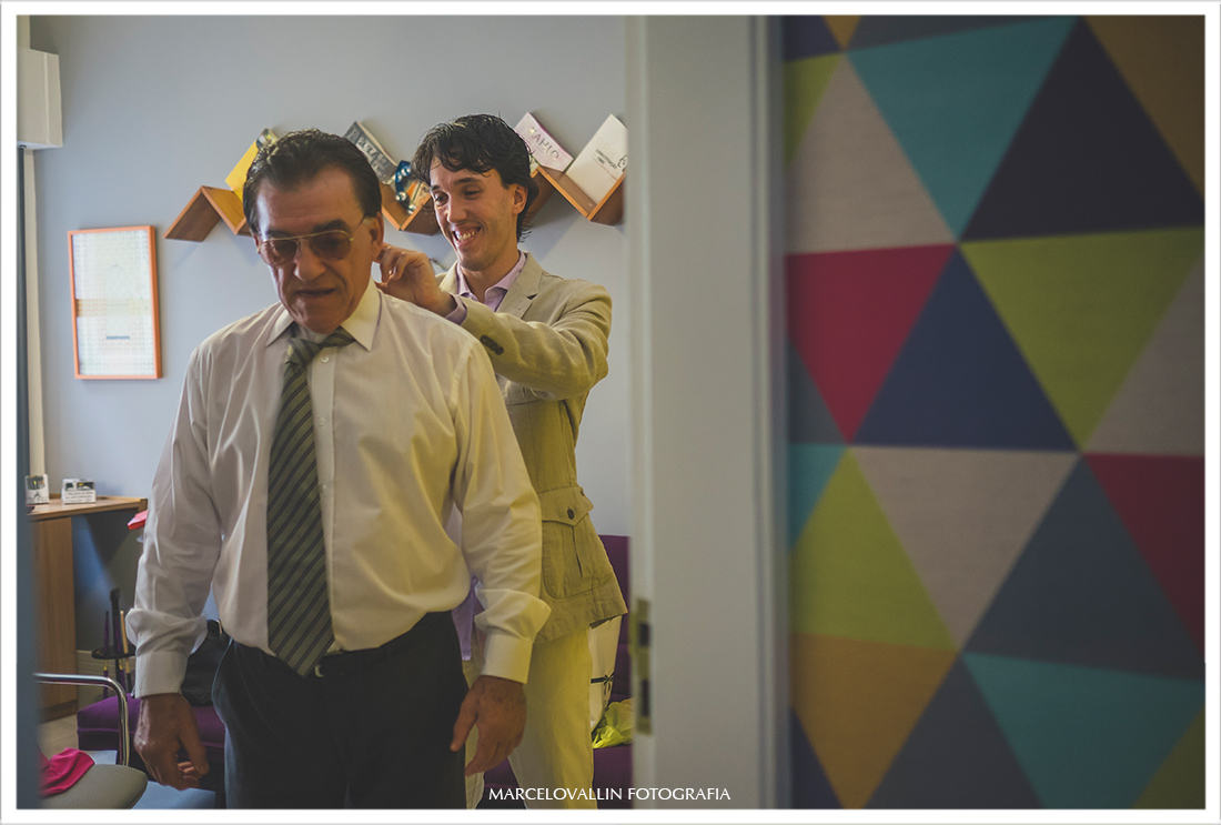 Fotos de Casamento making of noivo