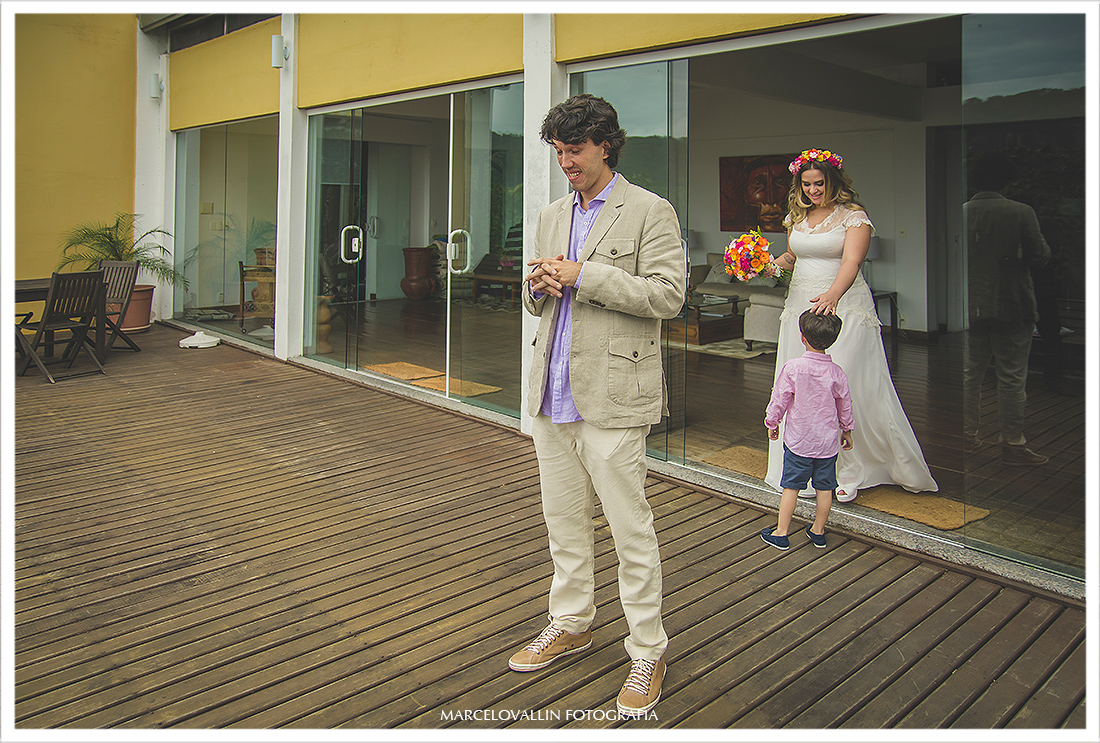 Fotos de Casamento, first look, casamento em Santa Teresa