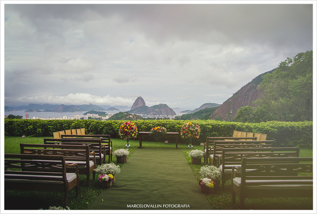 Decoração de Casamento Casa de Santa Teresa com vista para o Pão de Açucar