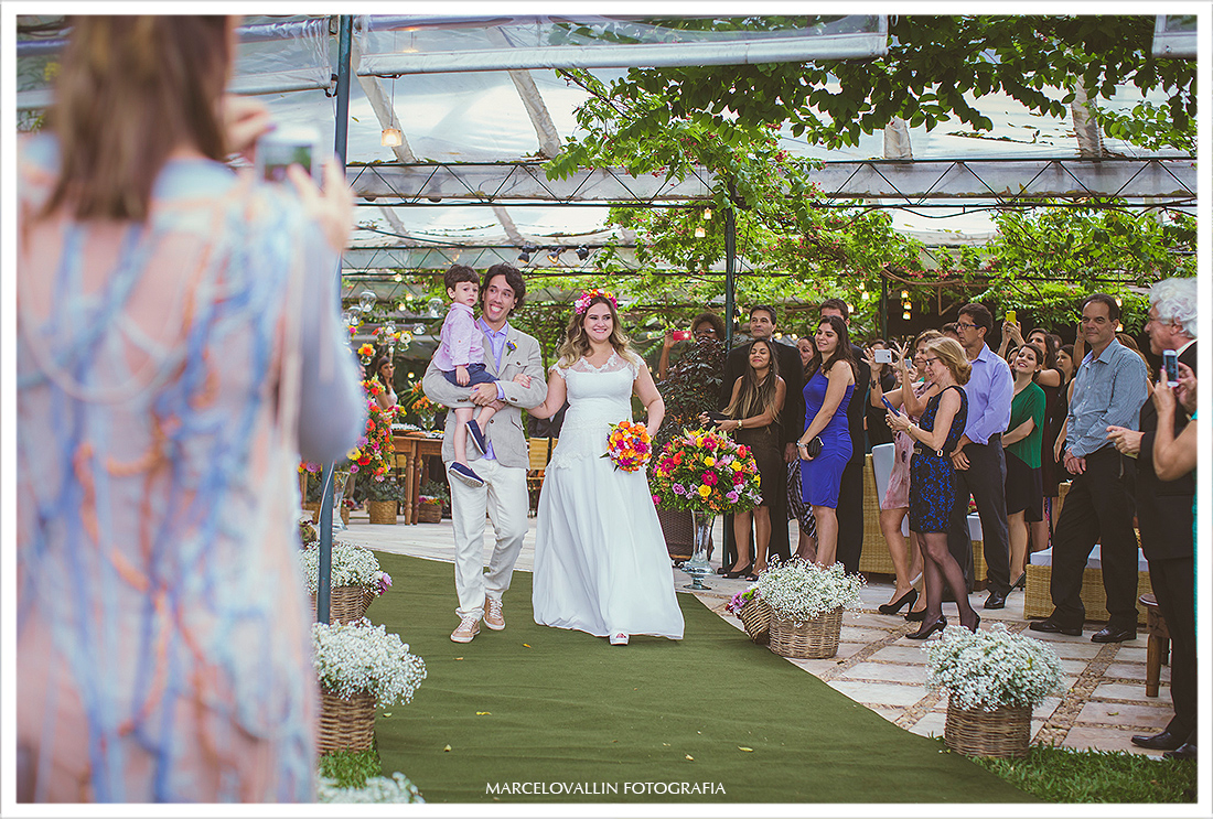 Fotos de Casamento Casa de Santa Teresa, noivos cerimonia
