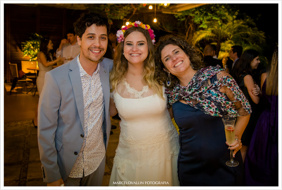 Foto de casamento casa de Santa teresa, Convidados