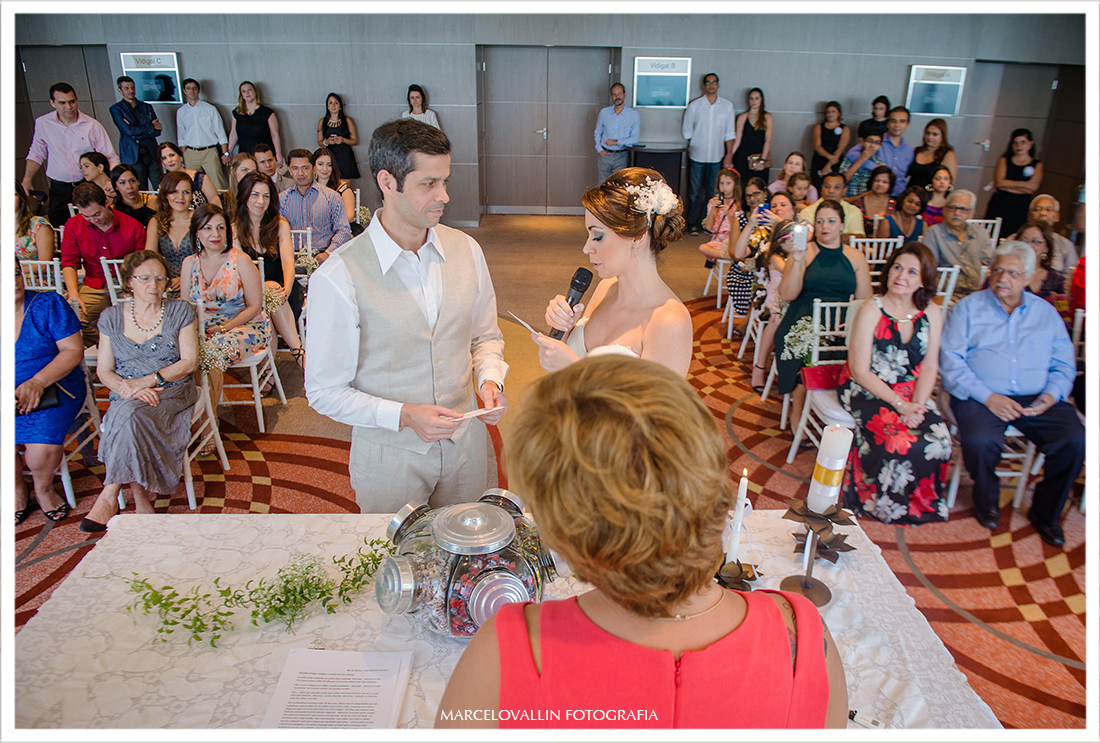 Cerimonia de casamento hotel Sheraton - São Conrado