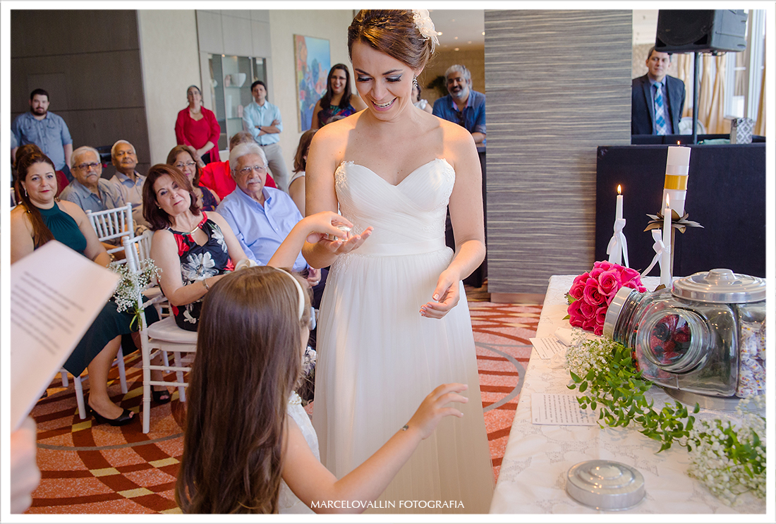 Cerimonia de casamento hotel Sheraton - São Conrado