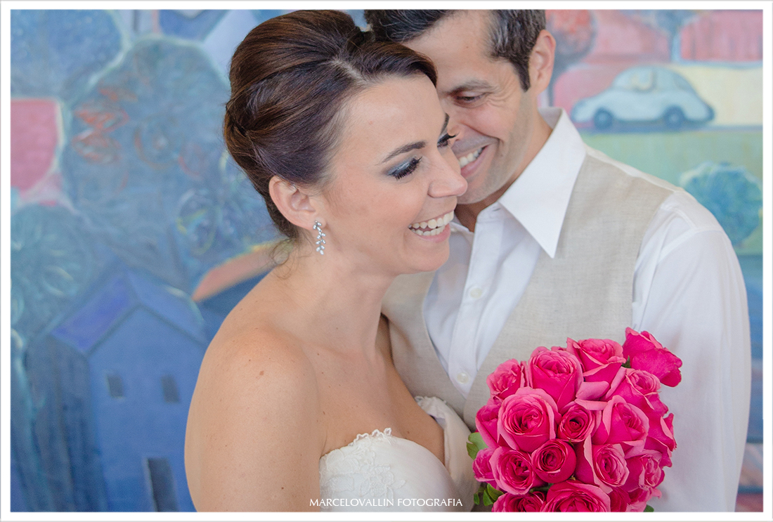 Sessão fotos casal pós cerimonia de casamento