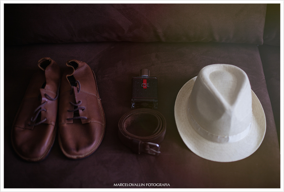 Foto de making of de noivo