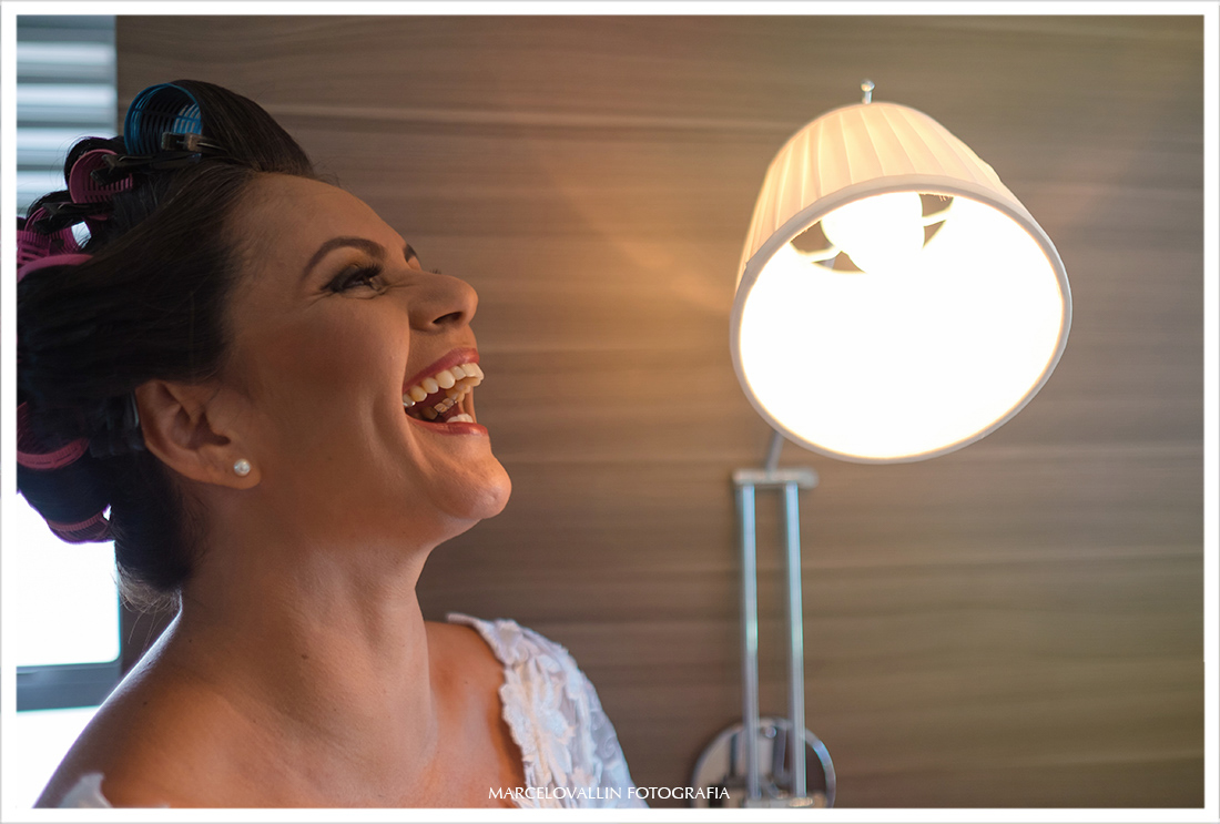 Foto de making of de noiva